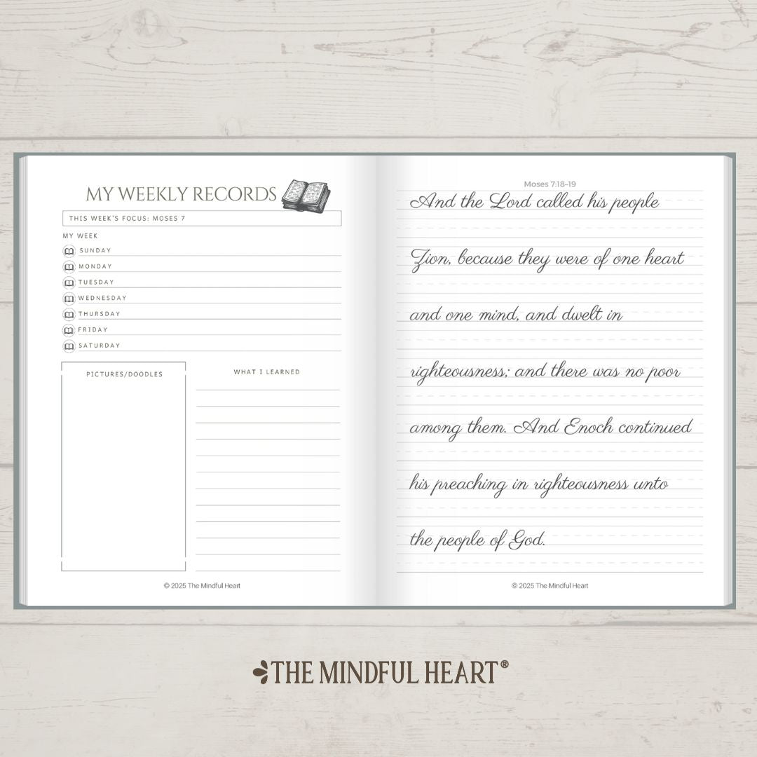 Come Follow Me Copywork Old Testament