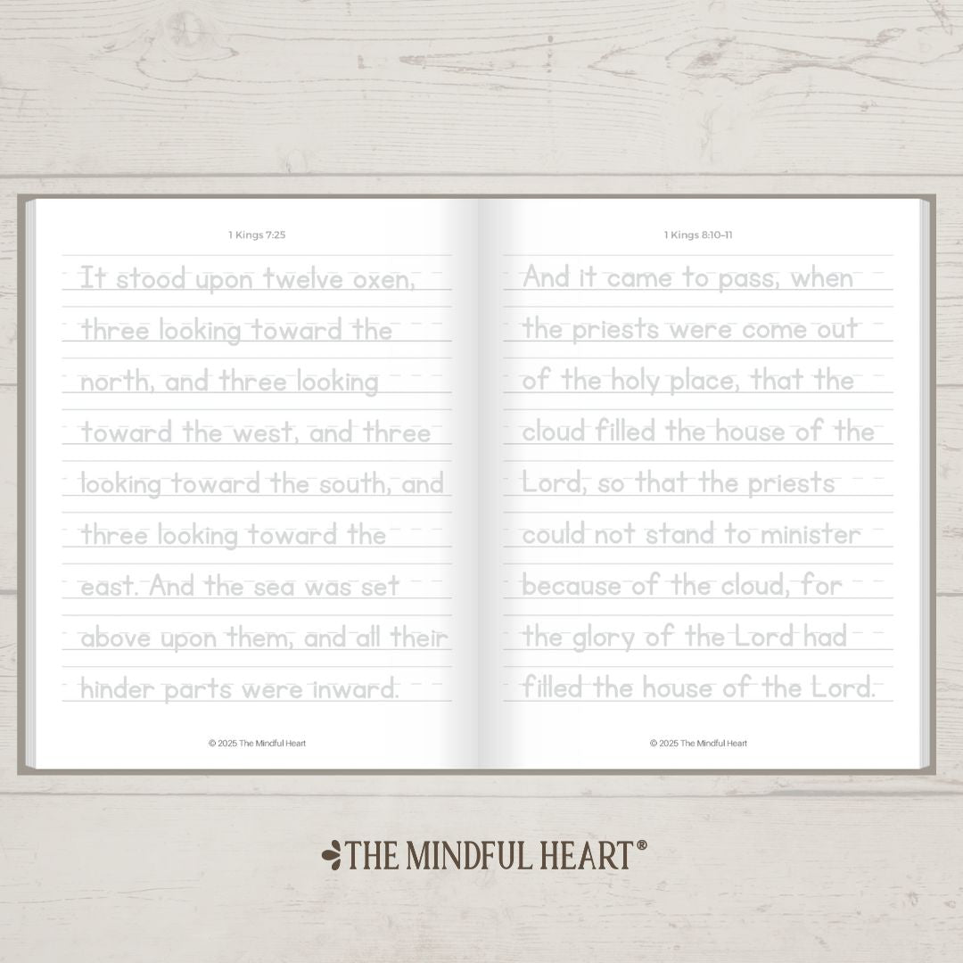 Come Follow Me Copywork Old Testament