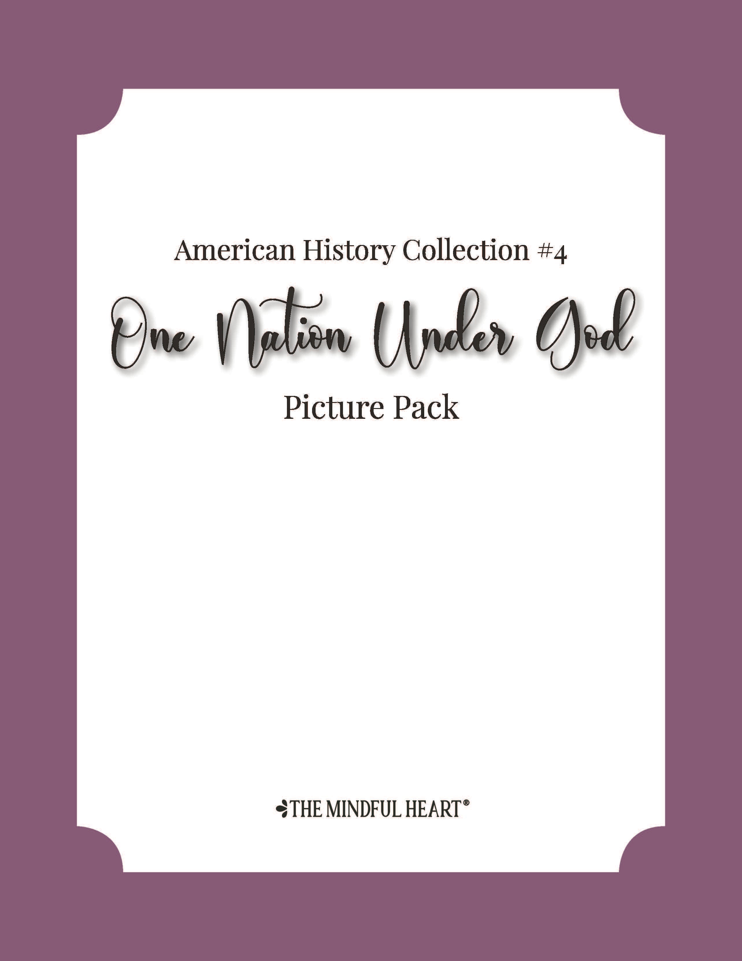 American History Picture Pack #4: One Nation under God
