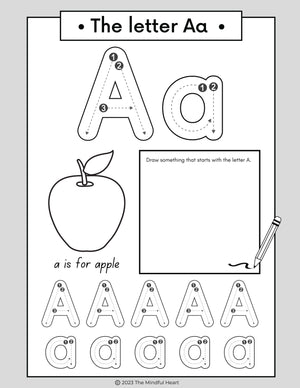 Alphabet Activities—Physical Product