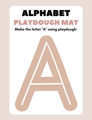 Alphabet Activities—Physical Product