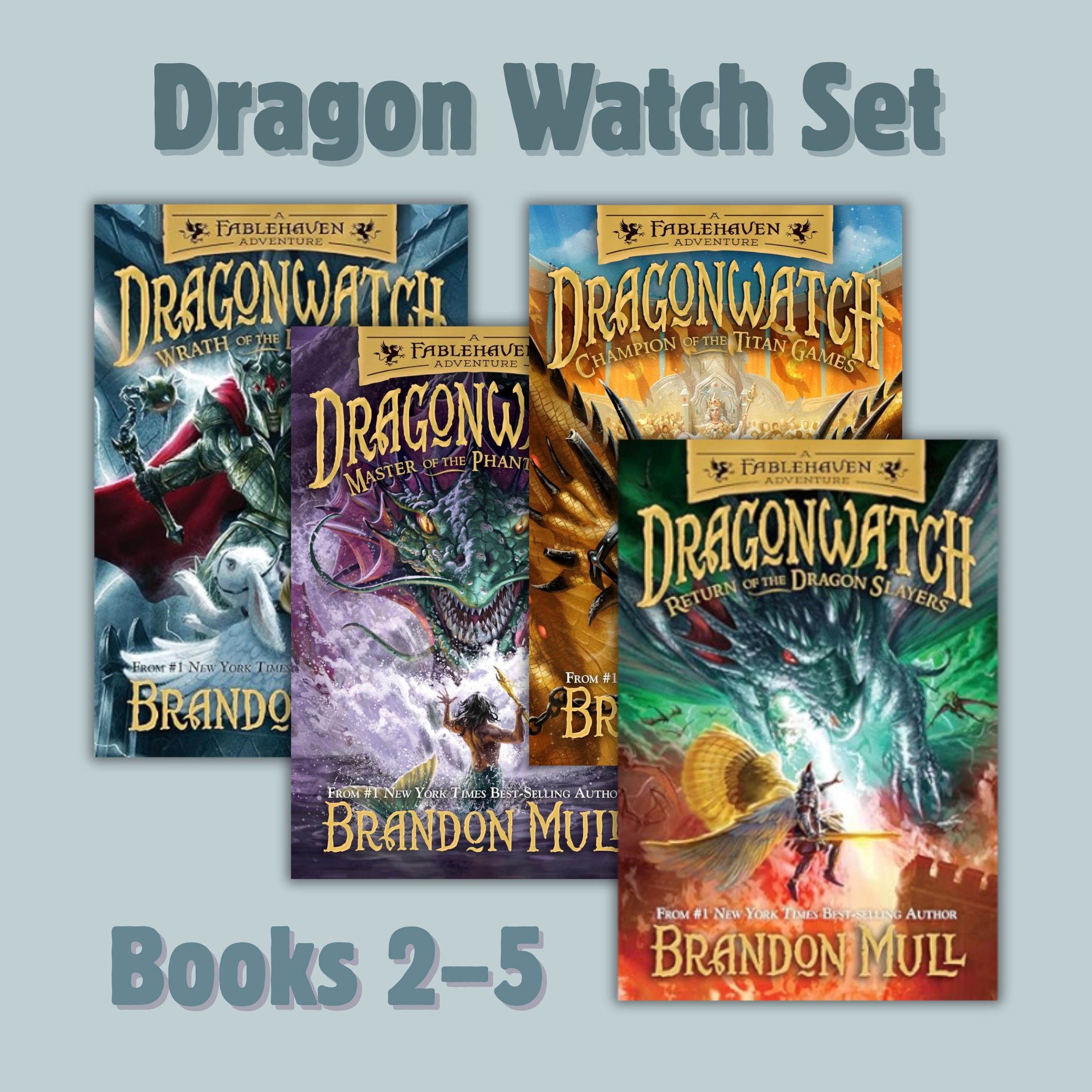 Dragonwatch Set (Books 2–5) HARDCOVER