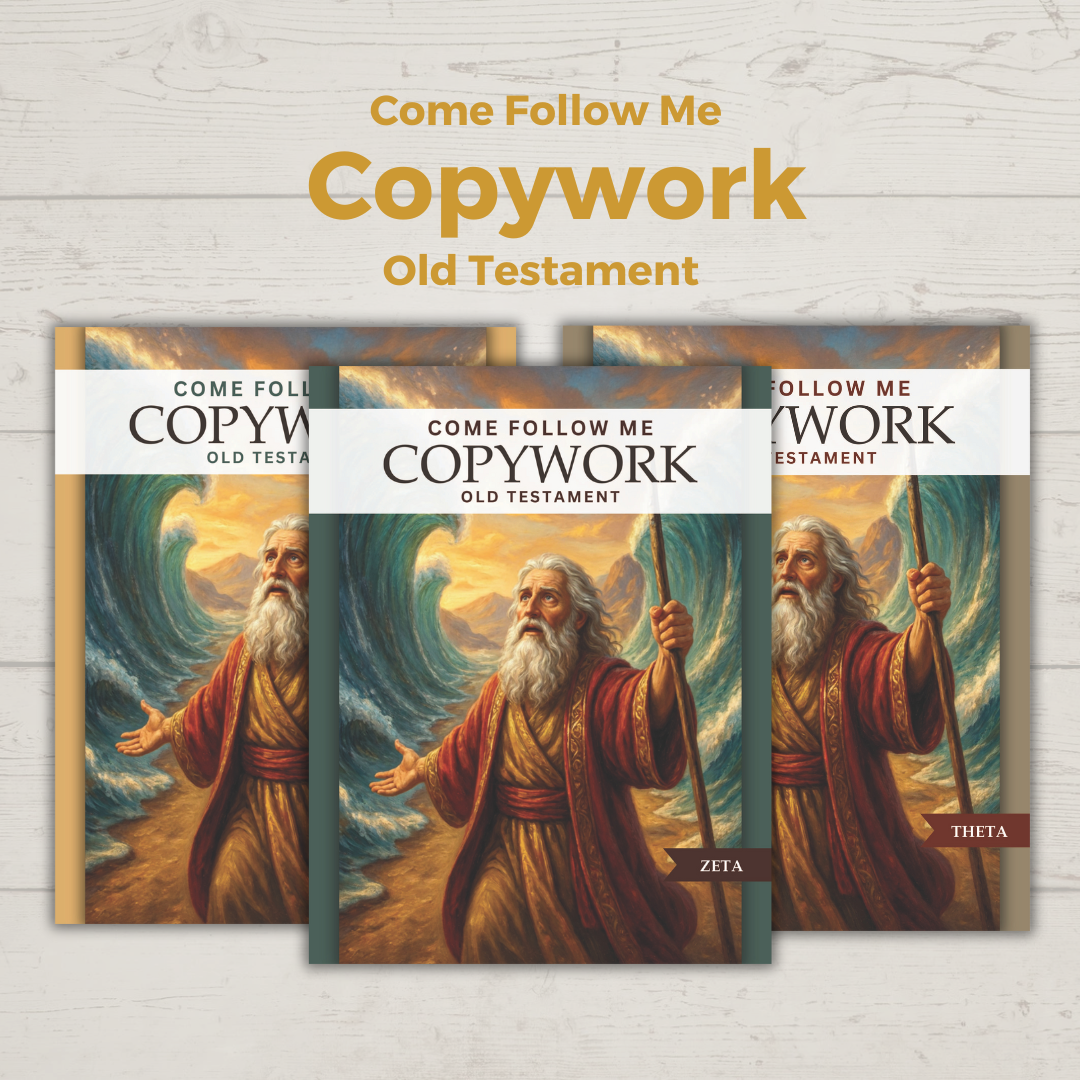 Come Follow Me Copywork Old Testament