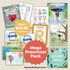 Mega Preschool Pack (Math Number Sense, Letter Recognition & Sounds, Beginning Phonics Activities)