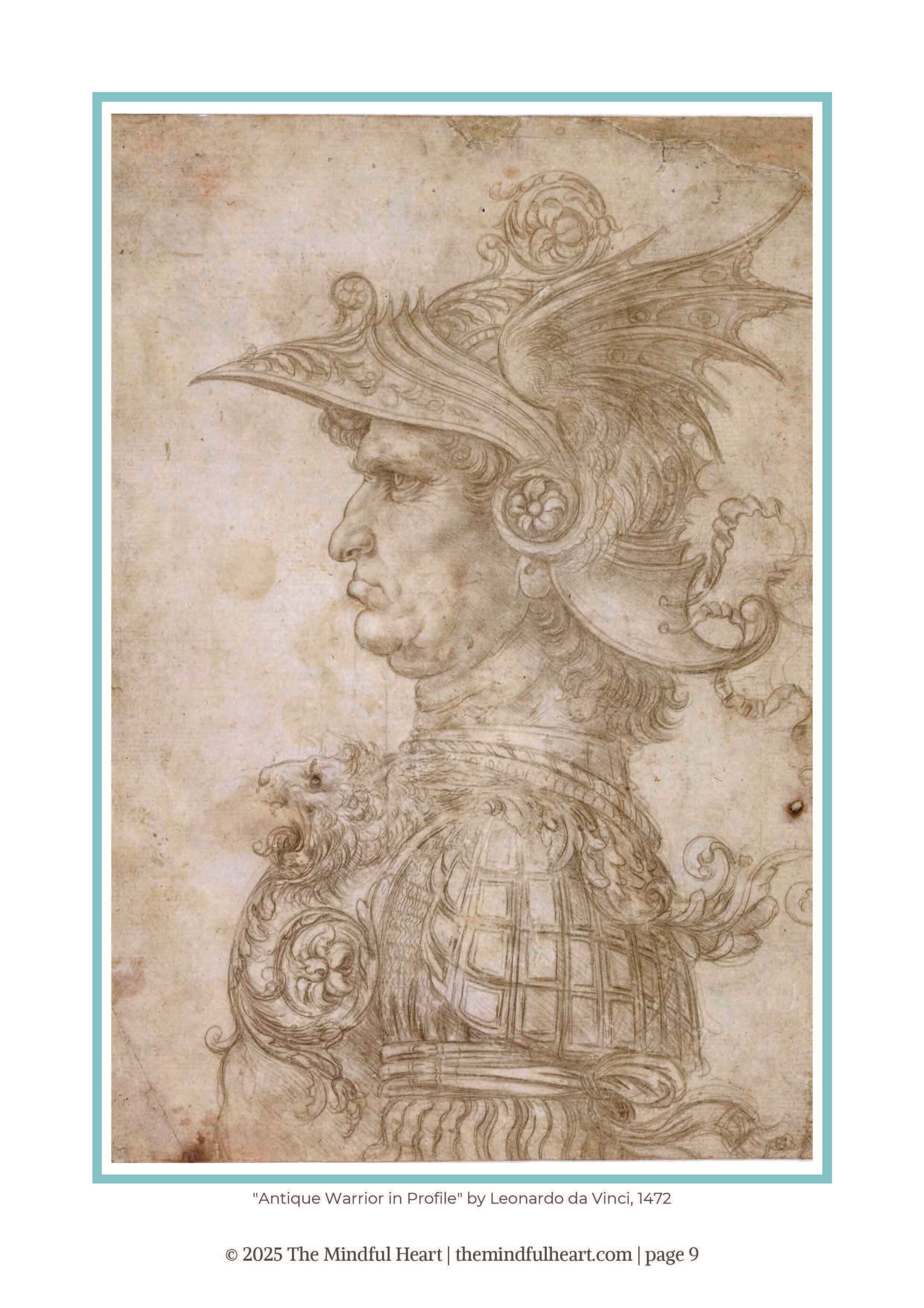 The Art of Seeing: Sketches of Leonardo da Vinci—Spiral Bound