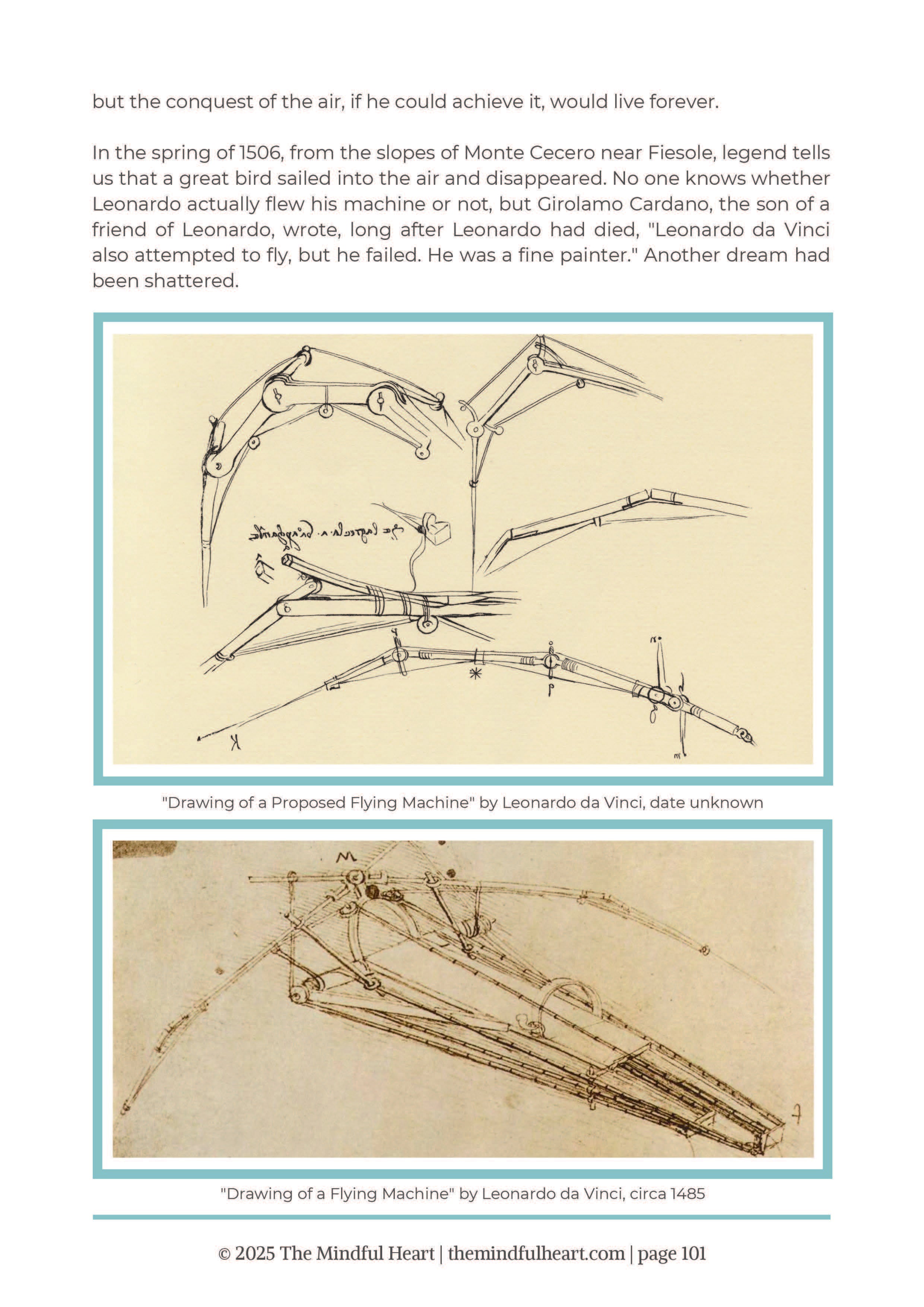 The Art of Seeing: Sketches of Leonardo da Vinci—Spiral Bound