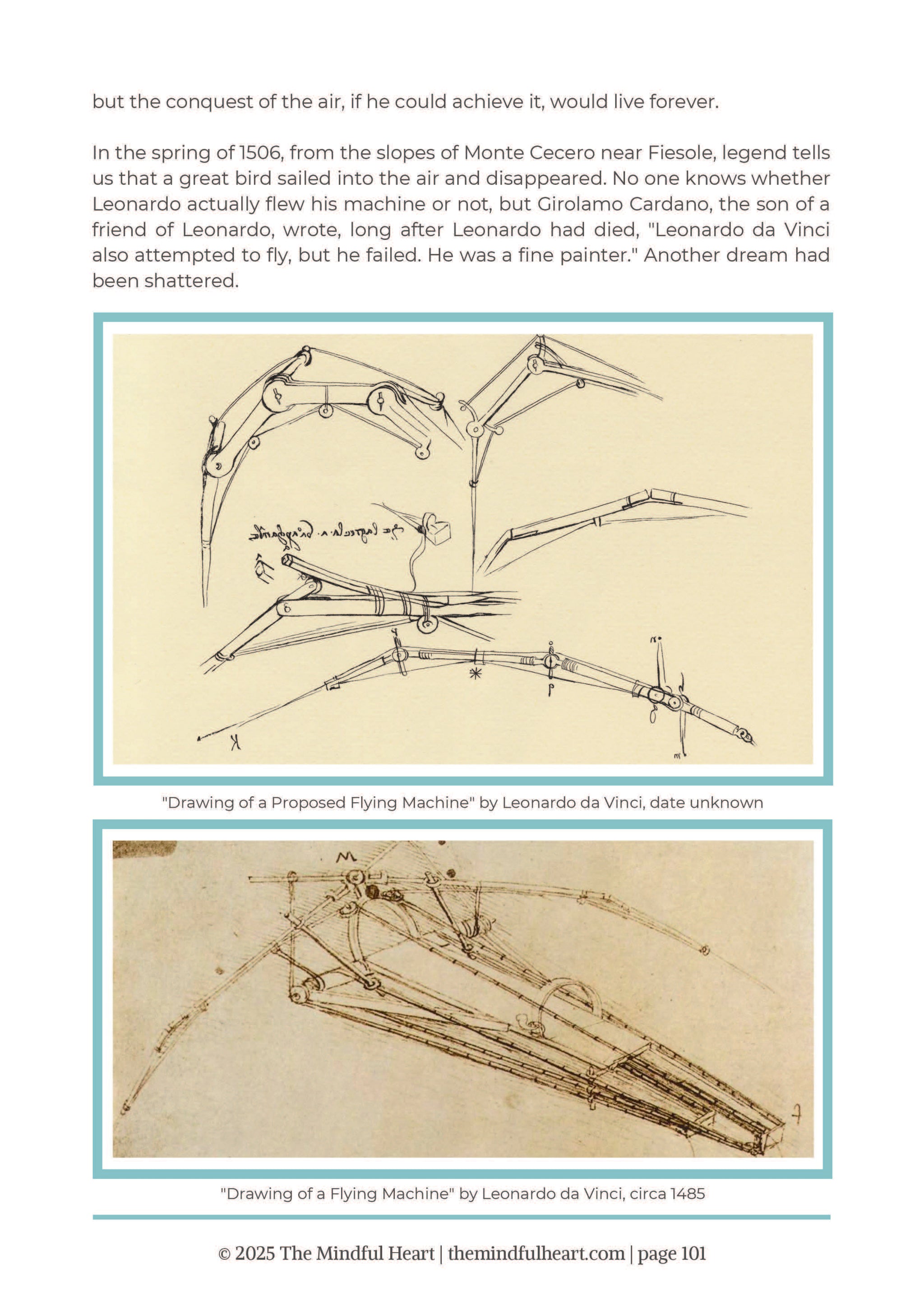 The Art of Seeing: Sketches of Leonardo da Vinci—Spiral Bound