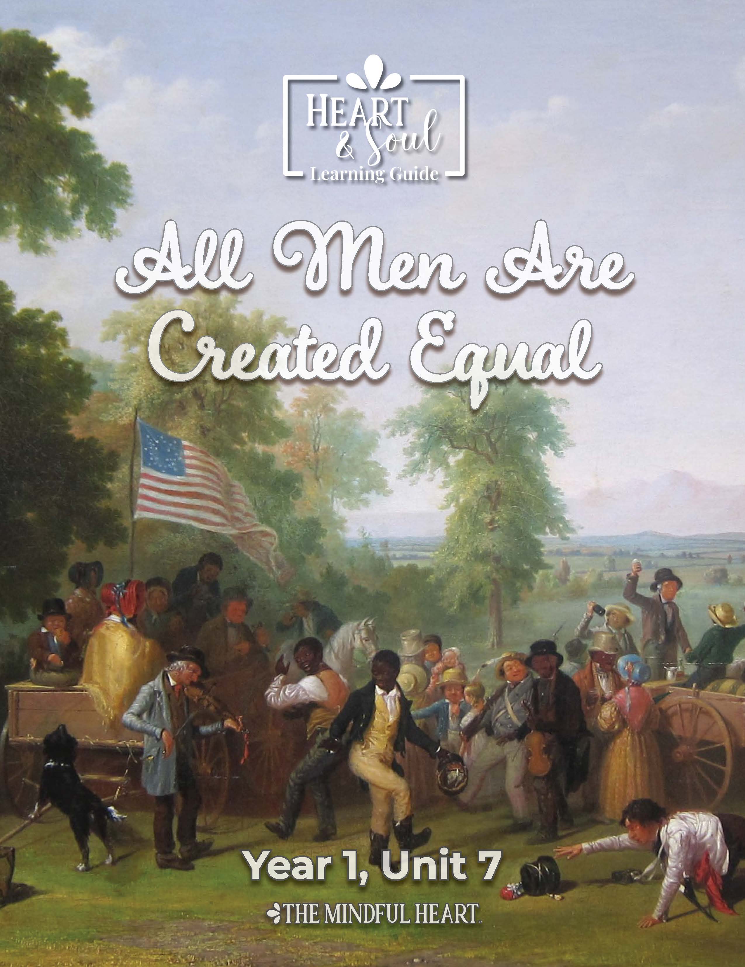 PDF American History Student Learning Guide #6: All Men are Created Equal
