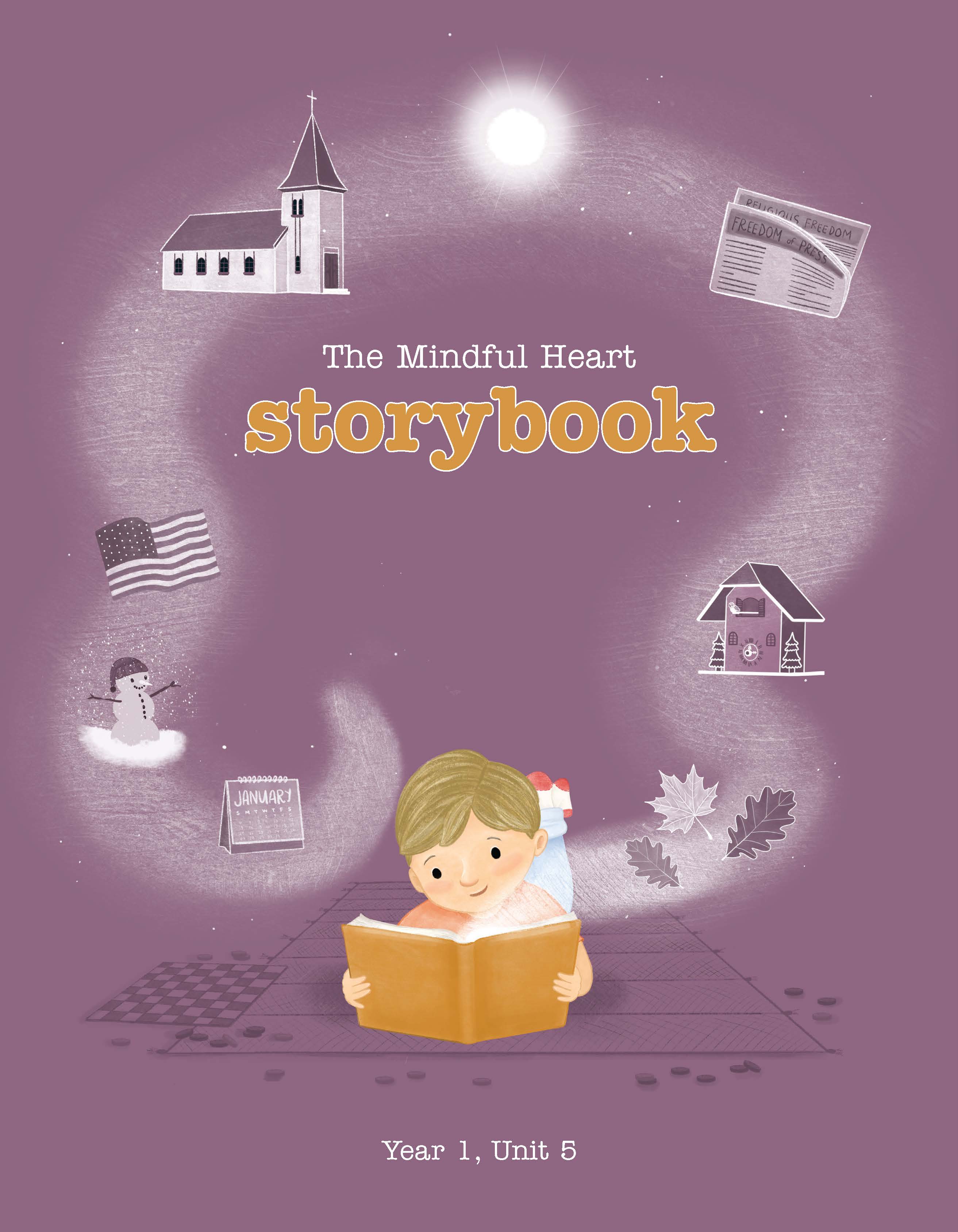 The Mindful Heart Storybook: American History Collection 5 (Spiral Bound)